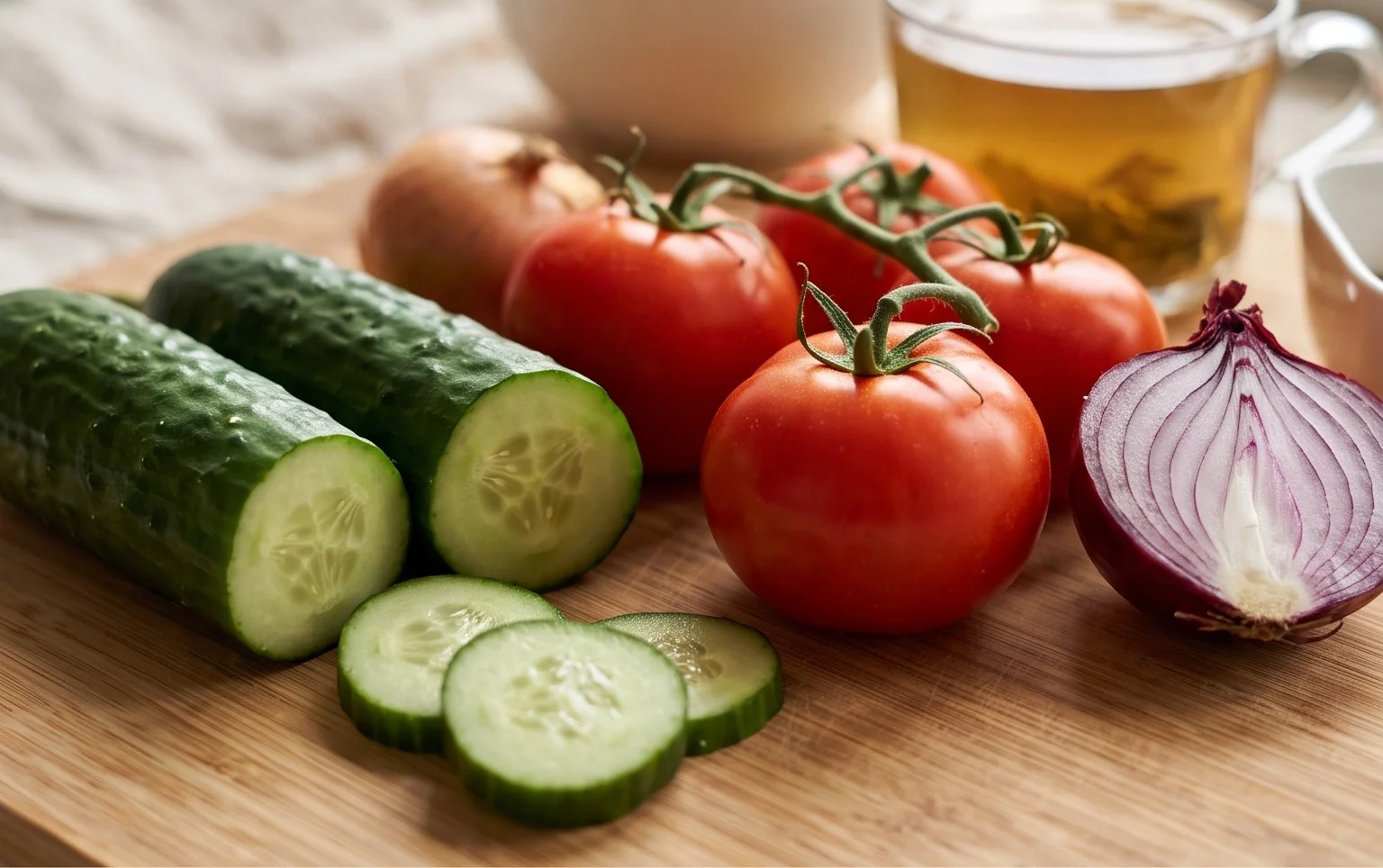 Cucumber Tomato Salad